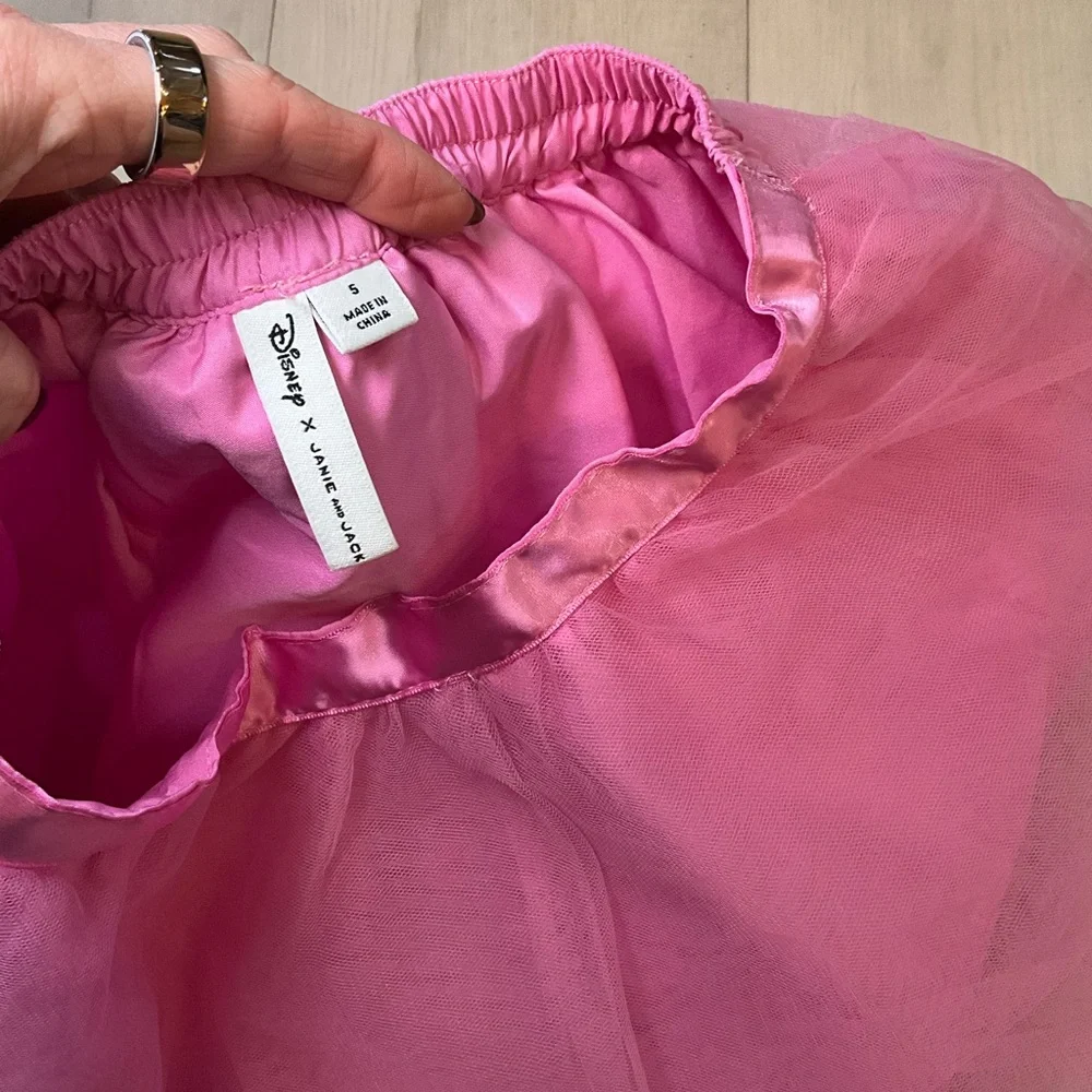 Disney x Janie and Jack Aurora Pink Tulle Skirt‎ Size 5